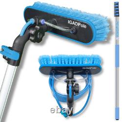 IGAD Pole 6m (20ft) Extension Pole Kit with Water-fed Brush and Hose