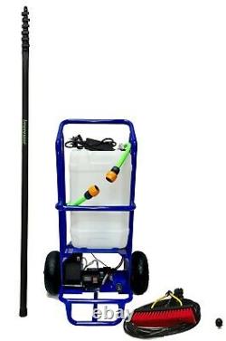 Impressor 25 L W F P Trolley & 18 Ft Gs Telescopic Pole Set