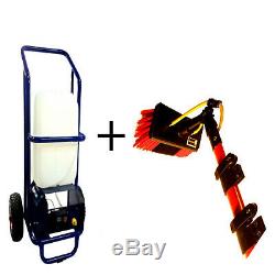 Impressor 25l W F P Trolley & 20 Ft Water Fed Pole Set