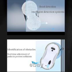 Intelligent Window Cleaning Robot Ultrasonic Atomization Water Spray Suction