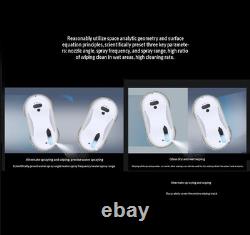 Intelligent Window Cleaning Robot Ultrasonic Atomization Water Spray Suction