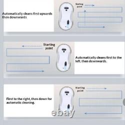 Intelligent Window Cleaning Robot Ultrasonic Atomization Water Spray Suction