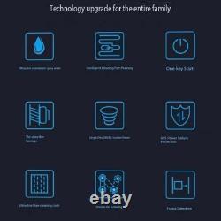 Intelligent Window Cleaning Robot Ultrasonic Atomization Water Spray Suction