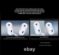 Intelligent Window Cleaning Robot with Water Spray