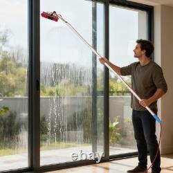 Long Reach Solar Panel Cleaning Brush Kit, Window Cleaning Water-Fed Rod Kit, 3m