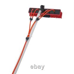 Long Reach Solar Panel Cleaning Brush Kit, Window Cleaning Water-Fed Rod Kit, 3m