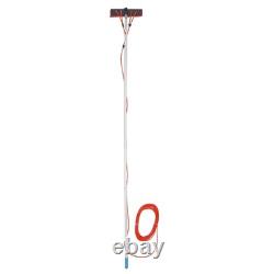 Long Reach Solar Panel Cleaning Brush Kit, Window Cleaning Water-Fed Rod Kit, 3m
