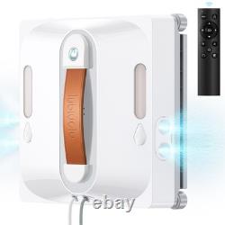 Lubluelu 9000Pa Smart Window Cleaning Robot Dual Water Spray Remote Control UK