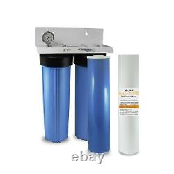 Max Water 20 BB 2-stage Pre Auto-Detailing Water Softening Filtration System