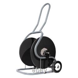 Metal Heavy Duty Window Cleaning Wheeled Hose Reel WFP Water Fed Pole