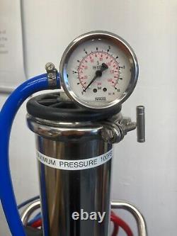 Mobile R. O. Pure water filter trolley with pump used