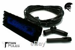 NEW Water Genie TITAN Carbon Fibre Waterfed Pole 22-60ft window cleaning WFP