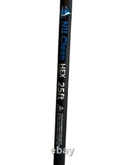 NII Clean Hex design carbon window cleaning waterfed pole various lengths