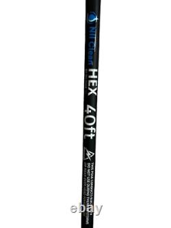 NII Clean Hex design carbon window cleaning waterfed pole various lengths