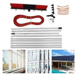 New (9m Pole Plus 50cm Water Brush)Water Fed Pole Kit Water Fed Brush Heavy Duty