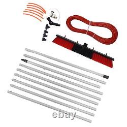 New (9m Pole Plus 50cm Water Brush)Water Fed Pole Kit Water Fed Brush Heavy Duty