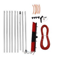 New (9m Pole Plus 50cm Water Brush)Water Fed Pole Kit Water Fed Brush Heavy Duty