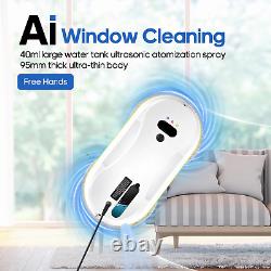 New Household Window Automatic Water Spray Cleaning Robot Vacuum Cleaner with Re