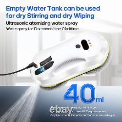 New Household Window Automatic Water Spray Cleaning Robot Vacuum Cleaner with Re