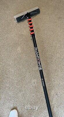 PHANTOM FACELIFT CARBON WATER-FED POLE 25ft & Hose & Rinse Bar Brush