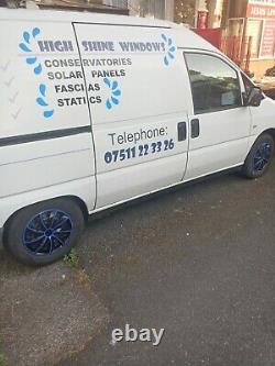 Peugeot expert van water fed window cleaning/car valeting start up opportunity