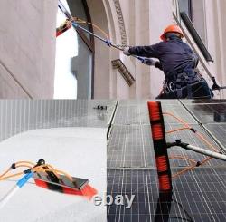 Photovoltaic Panel/Window Cleaner 10M Solar Panels Extendable Water 35cm Brush
