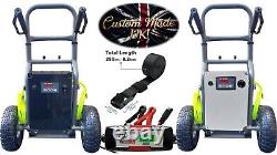 Powerful WFP waterfed pole window cleaning trolley system with Custom made UK