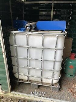 Pure Freedom Water purification Unit. 1000L. High Volume Reverse Osmosis IBC