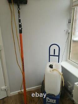 Pure freedom window cleaning trolley and water fed pole