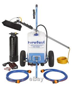 Purefast Eco25 pure water window cleaning trolley complete start up package