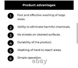 Raypath Window Cleaning Express Set 40cm SUNBEAM XL streak free
