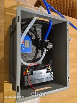 Remote control Water Pump in a case with battery ready to go WFP Windows/Solar
