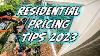 Residential Pricing Tips Window Cleaning 2023