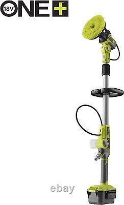 Ryobi RWTS18-0 18V ONE Plus Telescopic Scrubber with Water Feed (Bare Tool)