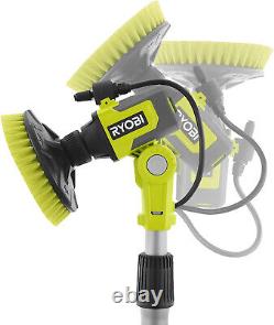 Ryobi RWTS18-0 18V ONE Plus Telescopic Scrubber with Water Feed (Bare Tool)