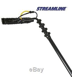 STREAMLINE 50-ltr Trolley Kit for Pure Water Window Cleaning, 25-ft pole & brush