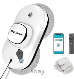 SUNSMAI Smart Window Cleaning Robot Window Cleaner with Auto Water Spray SWLR0001