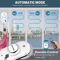 SUNSMAI Smart Window Cleaning Robot Window Cleaner with Auto Water Spray SWLR0001