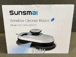 SUNSMAI Smart Window Cleaning Robot Window Cleaner with Auto Water Spray SWLR0001