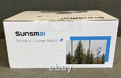 SUNSMAI Smart Window Cleaning Robot Window Cleaner with Auto Water Spray SWLR0001