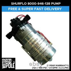 Shurflo 100psi Pump 5.2lpm For Water Fed Pole Systems