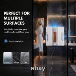 Smart Window Cleaning Robot 3500PA Dual Water Spray Anti-Fall For Glass & Window
