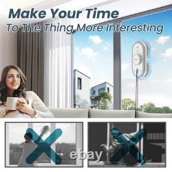 Smart Window Cleaning Robot Dual Water Spray & Voice Assistant