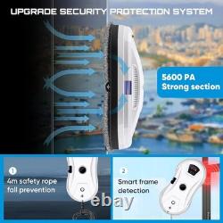 Smart Window Cleaning Robot with Auto Water Spray & Remote 2800Pa Suction