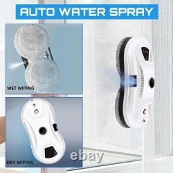 Smart Window Cleaning Robot with Auto Water Spray & Remote 2800Pa Suction