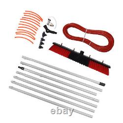 Solar Panel Cleaner Water Fed Extendable Pole Water Fed Brush Pole 7m