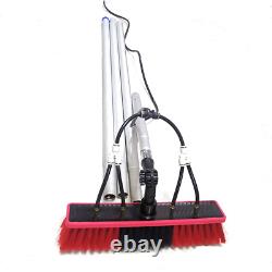 Solar Panel Cleaning Brush Water Fed Pole 20 Ft Aluminum Pole Window Cleaner