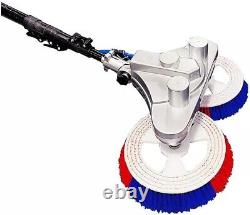 Solar Panel Cleaning Brush, window Wash Equipment Brush, with Water Fed Pole Kit