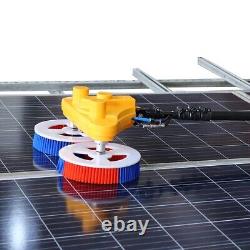 Solar Panel Cleaning Brush, window Wash Equipment Brush, with Water Fed Pole Kit