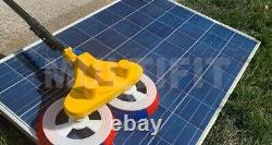 Solar Panel Cleaning Brush, window Wash Equipment Brush, with Water Fed Pole Kit